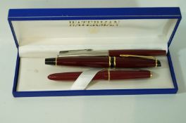 A Waterman pen, cased,
