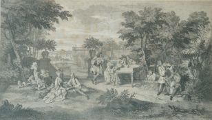 French 18th century School
Concert in the park
Engraving
30cm x 51.