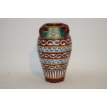 A Middle Eastern stoneware vase,