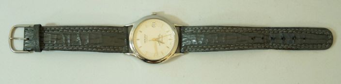 Sewills,chronometer Automatic, a gentleman's steel wrist watch,