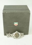 Tag Heuer, Professional, a lady's stainless steel bracelet watch,