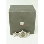 Tag Heuer, Professional, a lady's stainless steel bracelet watch,