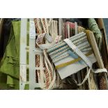 A large quantity of upholsterers braiding with a large quantity in green and gold