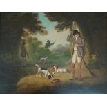 J. Farmer, early 19th century The partridge shoot and the pheasant shoot Oil on canvas, a pair One