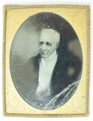 A Daguerreotype of the Duke of Wellington, famously known as the last portrait before he died,