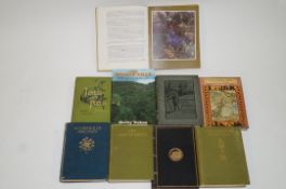 Local interest - seven various books relating to the Mendips, including "A Mendip Valley" by T.