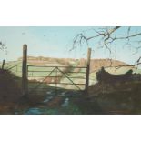 Stuart Bolton
The Field Gate
oil on canvas board
signed lower right
22.5cm x 36.