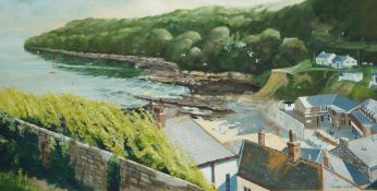 Stuart Bolton
Cawsands  Bay, Cornwall
Oil on canvas
Signed lower right
51.