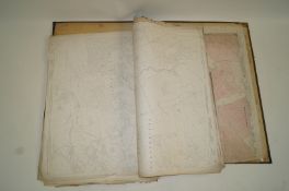 A large folio of plans and maps relating to Hodge Hill Estate and the lake district,