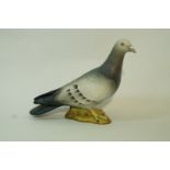 A Beswick model of a pigeon with matt glaze, the wings with two stripes, moulded marks, 1383B, 13.