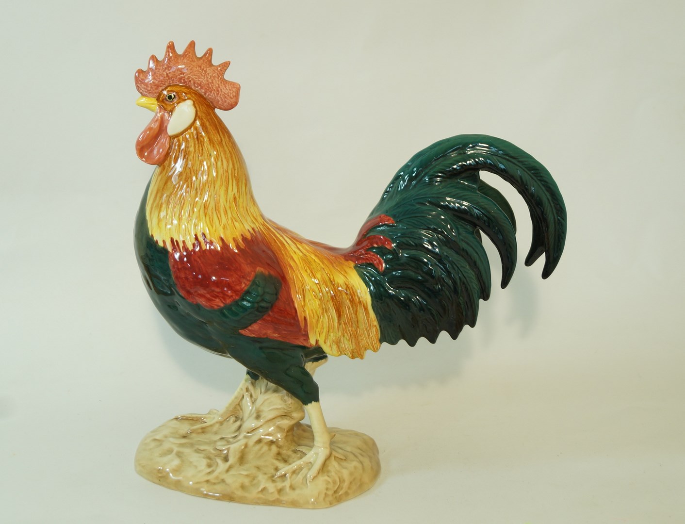 A Beswick model of a Leghorn cockerel, moulded marks and printed marks in black, 24.