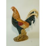 A Beswick model of a game cock, moulded marks, 2059, 23.