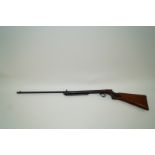 A 1930s BSA air rifle,