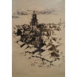 A. C. Webb
Roofs of St Tropez
Engraving
Signed titled and numbered 36/75 in pencil
32cm x 24.