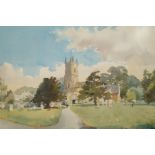 James Paterson ARCA
Avebury Church
Watercolour
Signed and titled
27.
