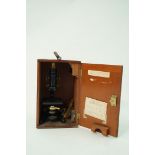 A W. Watson & Sons microscope, No.