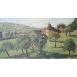 F Lends
Farm Landscape
Oil on canvas
Signed lower right
38cm x 69cm