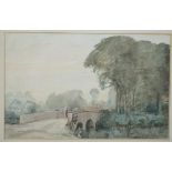 David Muirhead ARA (1867-1930)
The country bridge
Watercolour
Signed and dated 1921 lower