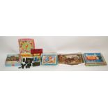 A quantity of late 1960s and 70s toys, including a Trumpton Jigsaw,