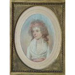 Style of Thomas Gainsborough (1727 - 1788)
Portrait of Mrs Fitzherbert
Oil on panel
27cm x 18.