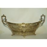 A German 800 standard two handled centre piece, possibly Bruckmann & Sohne,