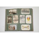 A collection of over three hundred military postcards,