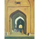 Julian Barrow (1939 - 2013)
The Red Fort, Delhi
Oil on canvas
Signed lower right
25.