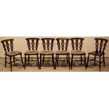 Six Ercol dining/side chairs