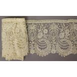 19th Century lace, bears embossed paper