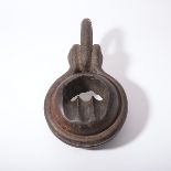 Wooden & Iron Ship's Pulley {Length 16 1/2 inches}