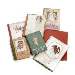 Seven Vintage Harrison Fisher Illustrated Art Books: Comprising American Girls in Miniature;