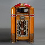 Wurlitzer Model 800 Jukebox, serial No. 465688 {Dimensions 60 1/2 x 37 x 28 inches} [Some front