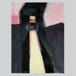 VAHAN AMADOUNI (California/Armenia 1933-1998) "Abstract" Acrylic on canvas. 20 1/4 x 15 1/8
