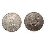 China (2) Silver Dollars, 1923 and 1927.