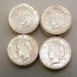 Roll of 1922 Peace Dollars (20), Uncirculated Condition.