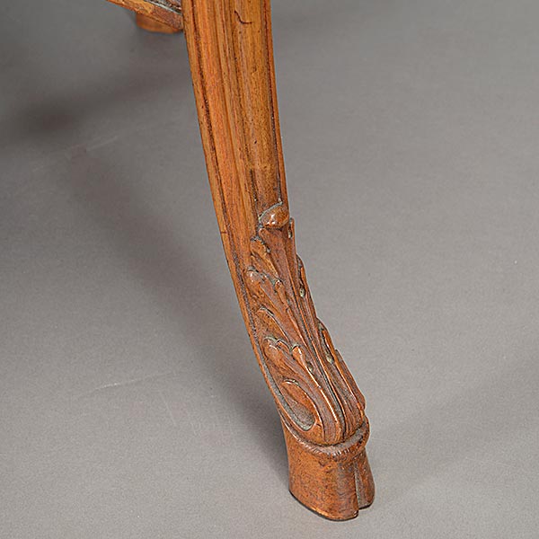 Louis XVI Style Tripod Vitrine Table {Height 31 1/4, diameter 24 inches} - Image 3 of 5