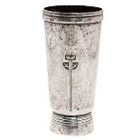 David Anderson 830 Standard Silver Loving Cup, with inscription, base marked 1906, #10027 {Total