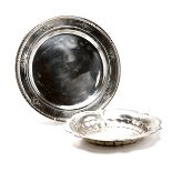 Reed & Barton Sagamore Sterling Silver Platter, 975C, 12, and a Gorham Bowl, 526 {Total silver