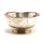 Gorham Sterling Silver Revere Bowl {Total silver weight 21 troy oz; height 4 1/4 inches; diameter