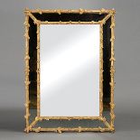 Massive Chippendale Style Giltwood Mirror {Dimensions 57 x 42 1/2 inches}