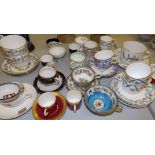 Coalport and miscellaneous tea china