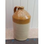 A large stoneware cider jar – 'Pinsent, Newton Abbot'