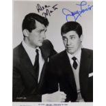 13 signed film star portrait photographs, including; Audrey Hepburn, James Cagney, Dean Martin &