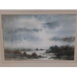 C. Rex James – two watercolours – Dartmoor scenes