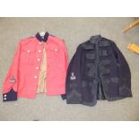 A Royal 1st Devon Yeomanry jacket and one other (2)