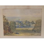 19thC School – watercolour – Old Town, Eastbourne, circa 1850, 10.5” x 14”