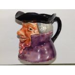 A Shorter character jug, 7.5” high