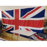 A large Union Jack by Sam Fogg & Son, Bristol, 62” x 134”