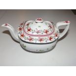 A New Hall teapot and cover – pattern 748