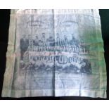 WEST BROM SILK HANDKERCHIEF FOR THE 1931 FA CUP FINAL Rare Silk Handkerchief produced to mark Albion